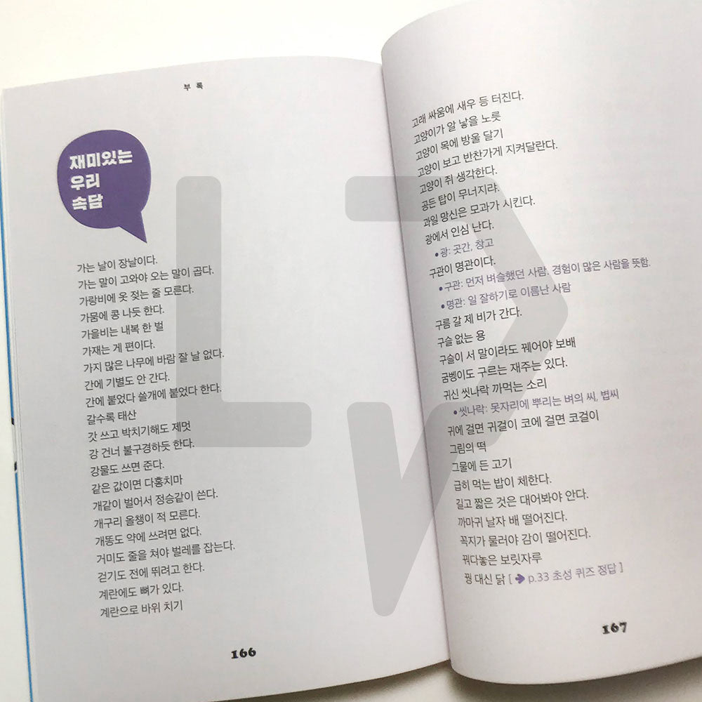 Word Plays 말놀이 - Life Pattern Korea