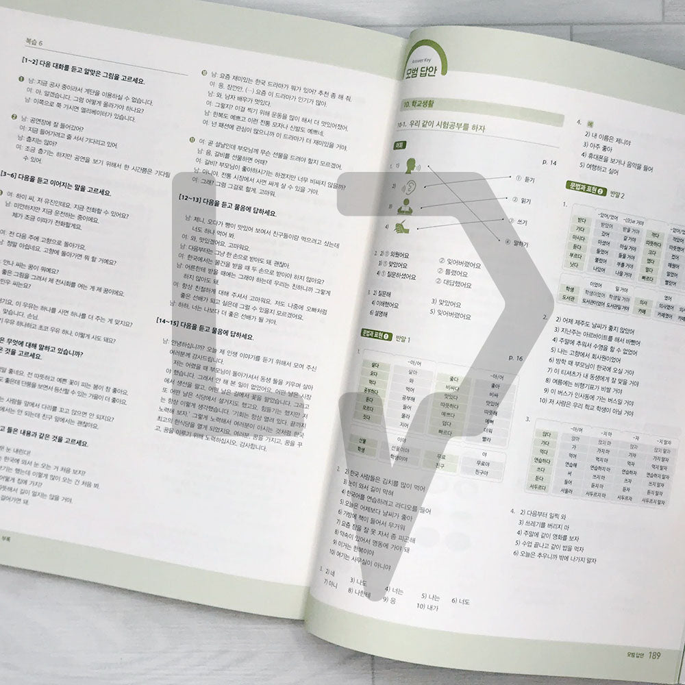 SNU Korean Plus Workbook 서울대 한국어 플러스 워크북 2B - Life Pattern Korea