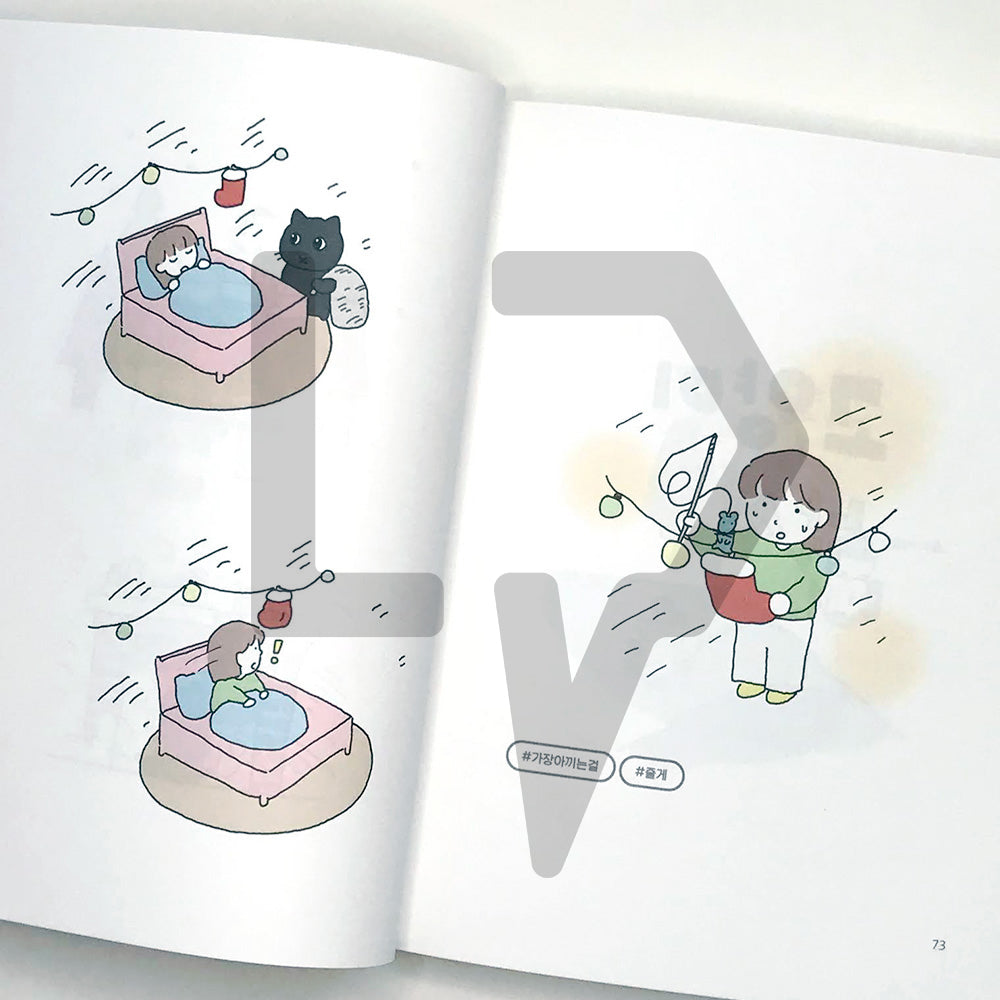 Cat short cartoon 고양이 단편 만화 - Life Pattern Korea