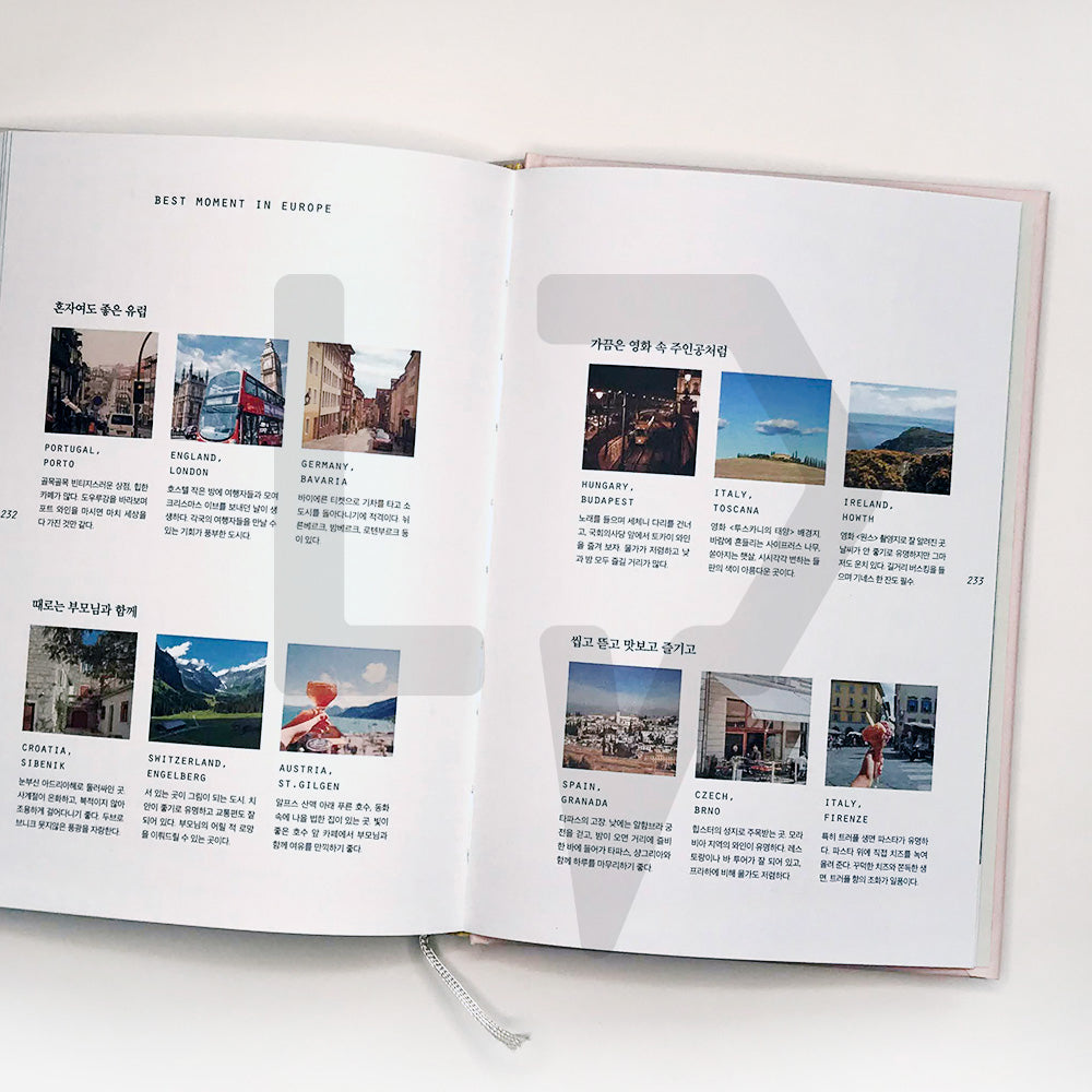 Booking Europe 유럽예약 - Life Pattern Korea