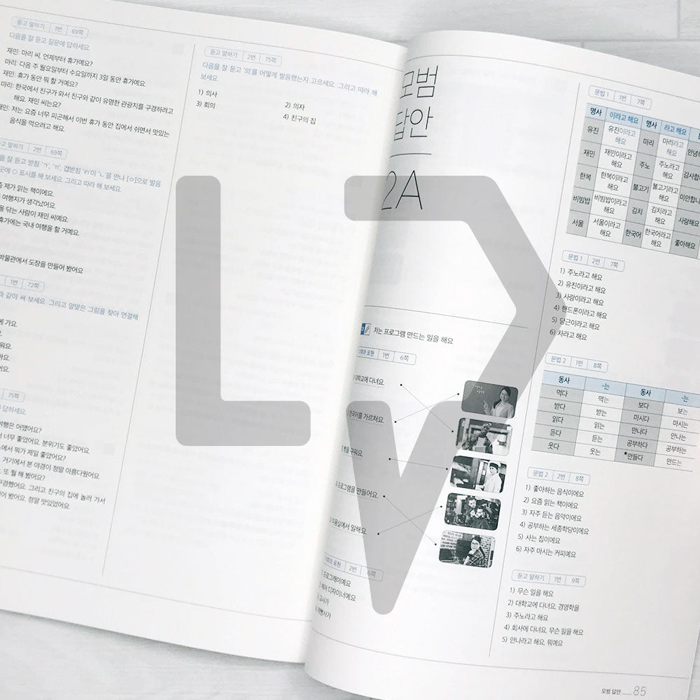 Sejong Korean Workbook 세종한국어 익힘책 2A (2022 Edition)