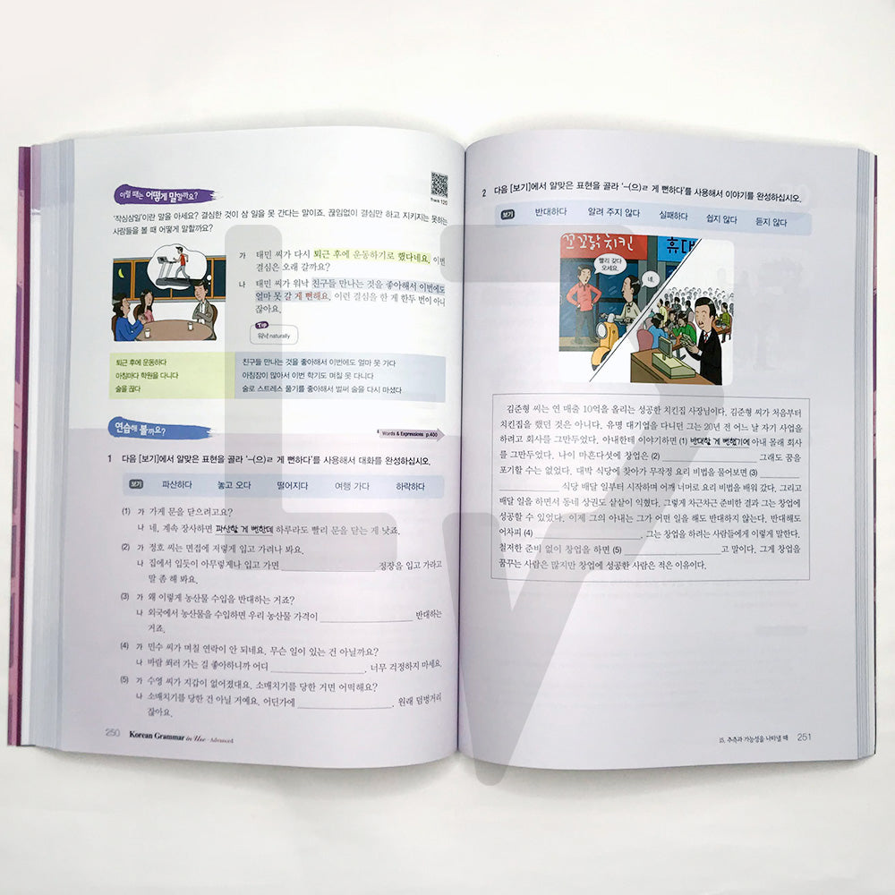 Korean Grammar in Use Advanced (English) - Life Pattern Korea
