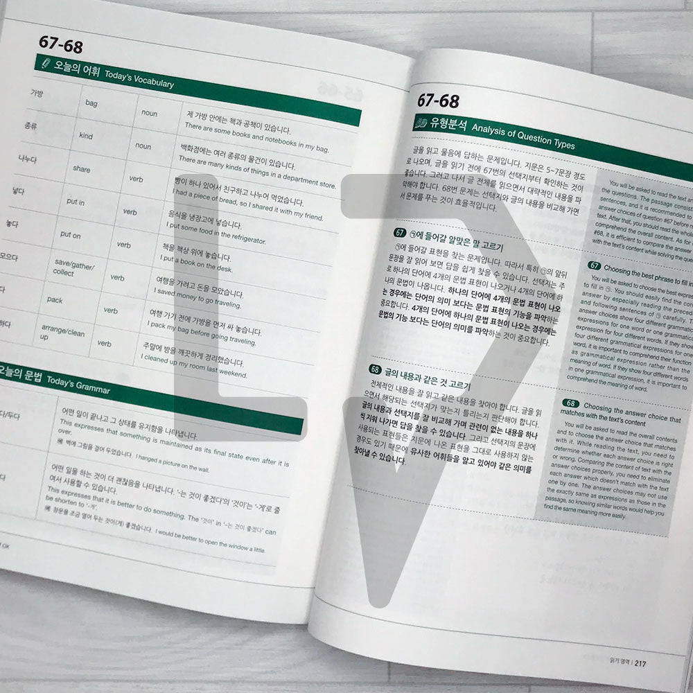Korean Language Bank TOPIK 1: OK with this one book 한국어뱅크 토픽 1 한 권이면 OK (English)