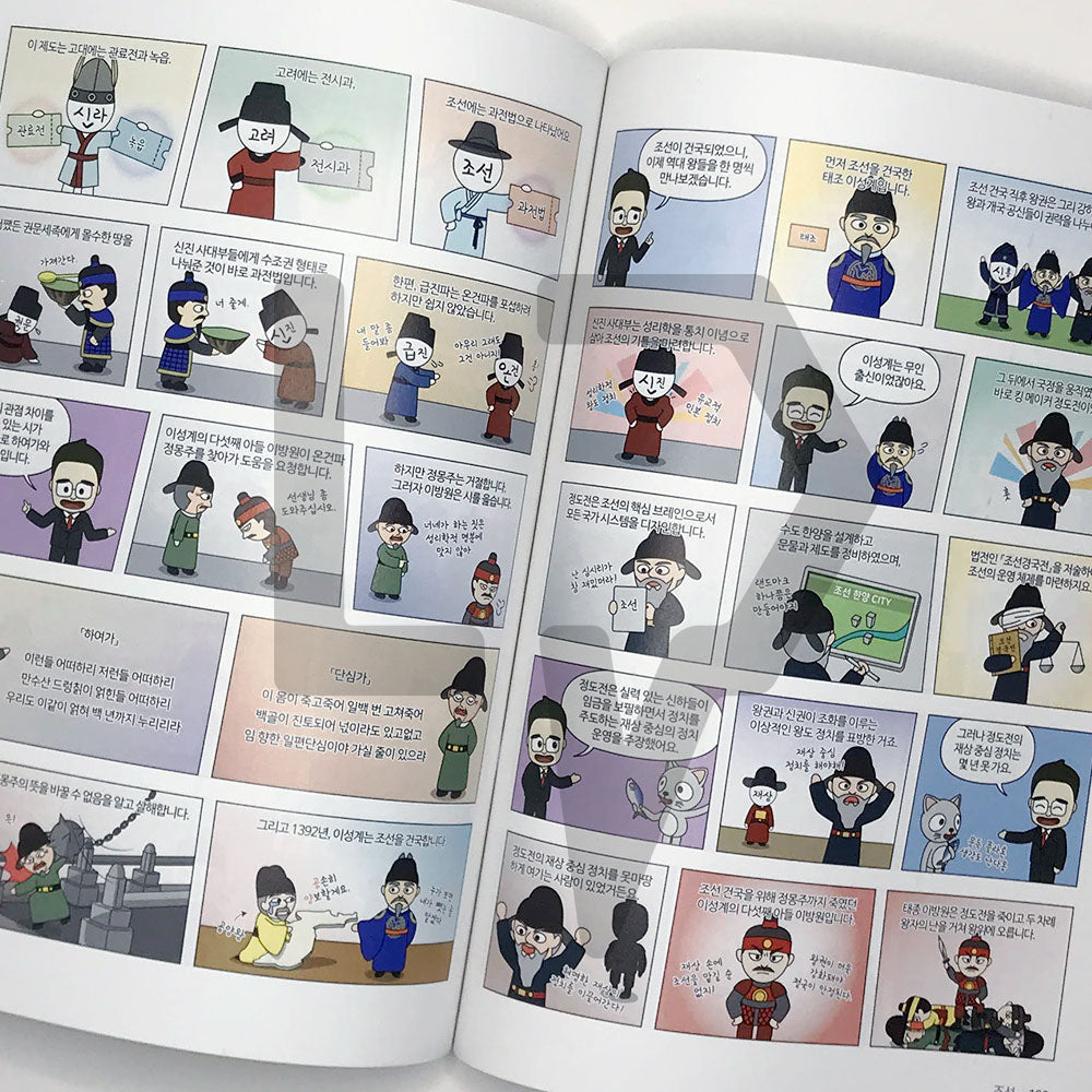 Choi Tae-sung's Korean History Comics 최태성의 만화 한국사 Vol. 1 Early Modern Era - Life Pattern Korea