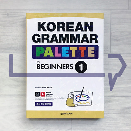 Darakwon Korean Grammar Palette for Beginners Level 1