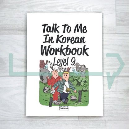 Talk To Me In Korean (TTMIK) Workbook Level 9 - Life Pattern Korea