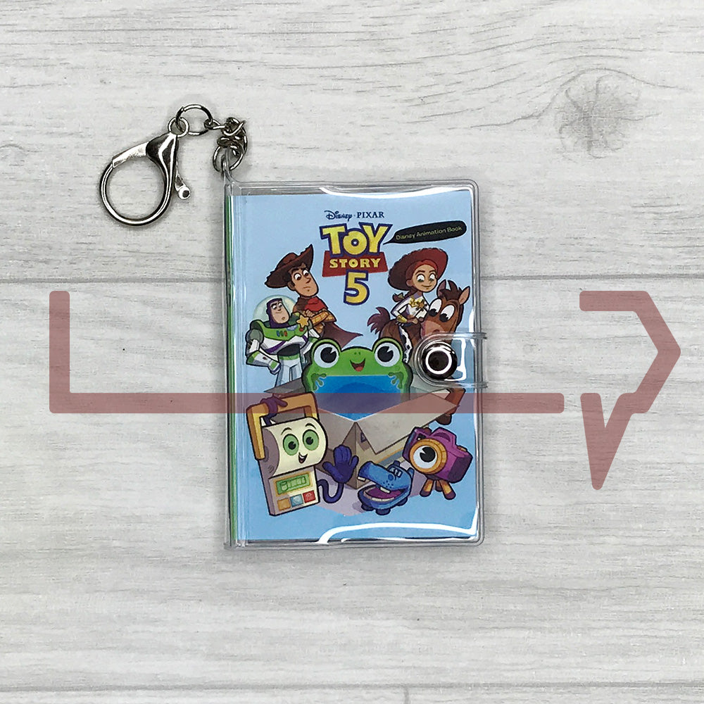 Toy Story 토이 스토리 5 Mini Mini Keychain Book - English Edition