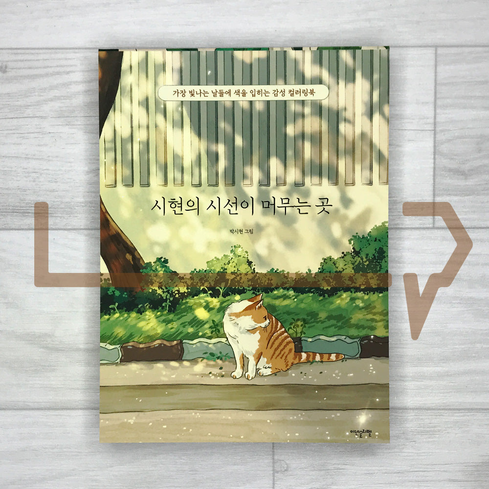 Sihyun’s Resting Gaze: A Sentimental Coloring Book of Life’s Brightest Days 시현의 시선이 머무는 곳: 가장 빛나는 날들에 색을 입히는 감성 컬러링북