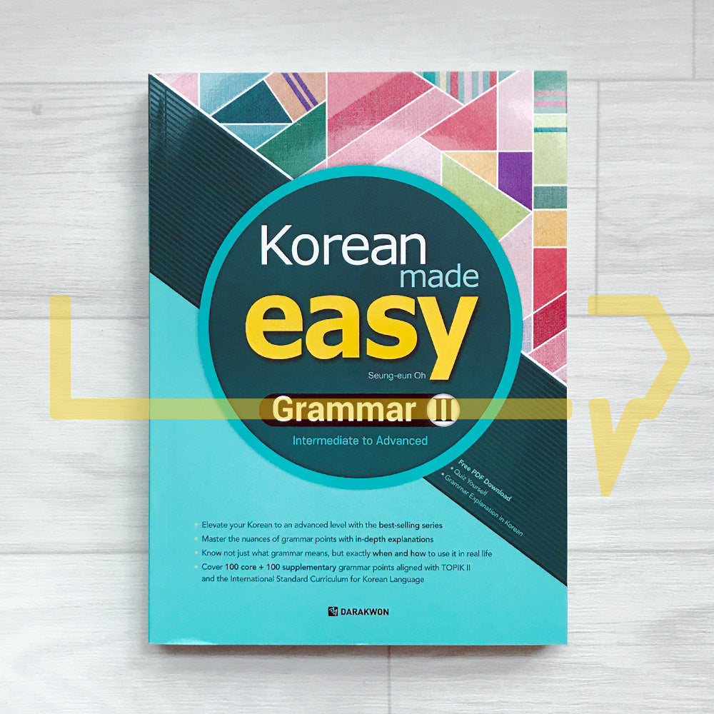 Korean Made Easy Grammar 2: Intermediate to Advanced
