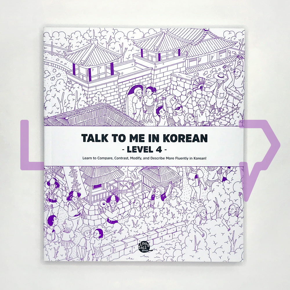 Talk To Me In Korean (TTMIK) Grammar Textbook Level 4 - Life Pattern Korea