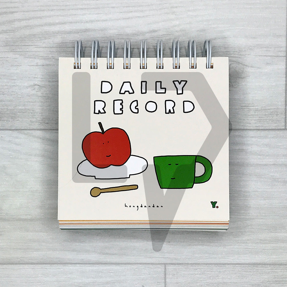 Daily Record: Another Good Day, Hongdandan's Perpetual Calendar 오늘도 좋은 하루 홍단단의 만년일력