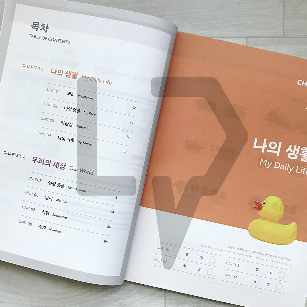 Let's Play in Korean 놀면서 한국어 Book 2 - Words 2