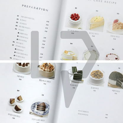 Shuraz Roll Cake and Short Cake Recipes 슈라즈 롤케이크 & 쇼트케이크 세트
