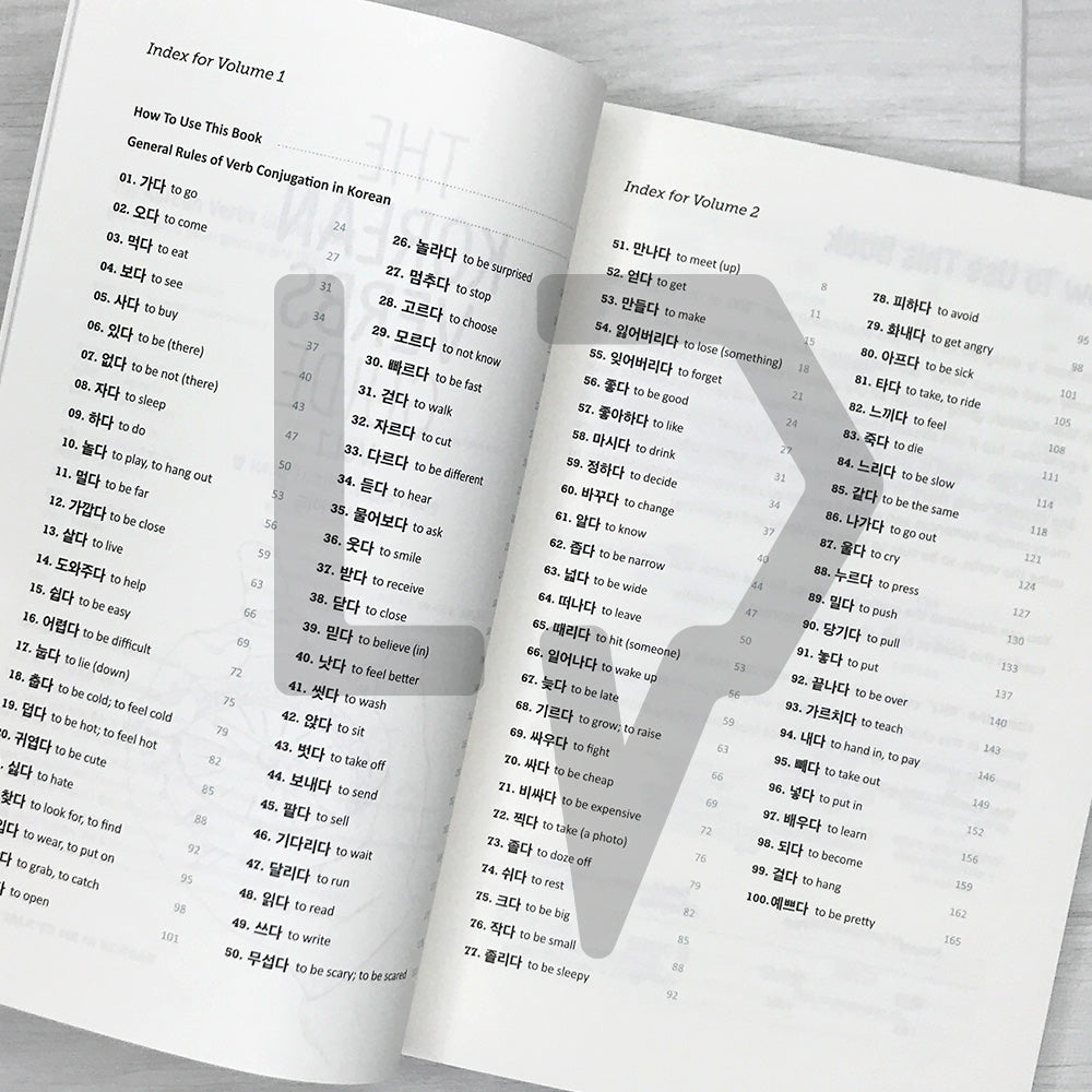 TTMIK The Korean Verbs Guide Vol. 1 & 2 한국어 학습자가 반드시 알아야 할 동사 가이드 2025 Revised Edition