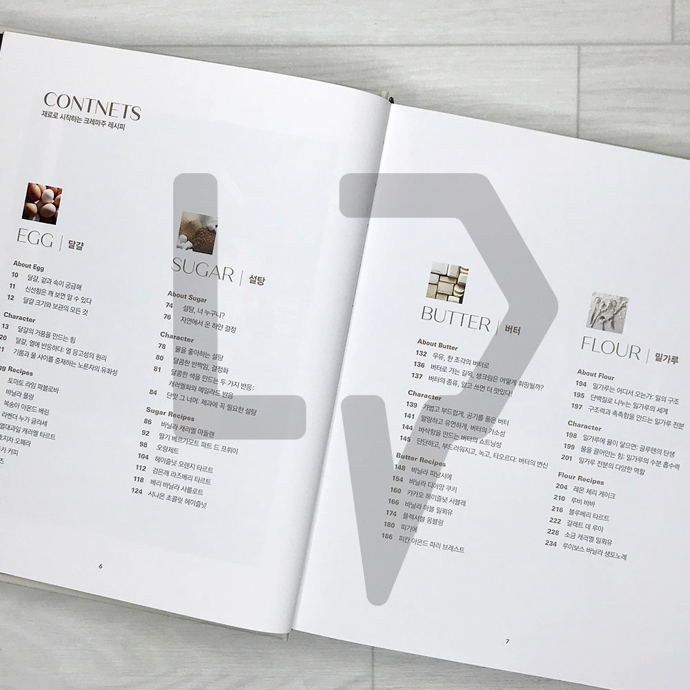 Cremage Recipes: Starting with Ingredients 재료로 시작하는 크레마주 레시피