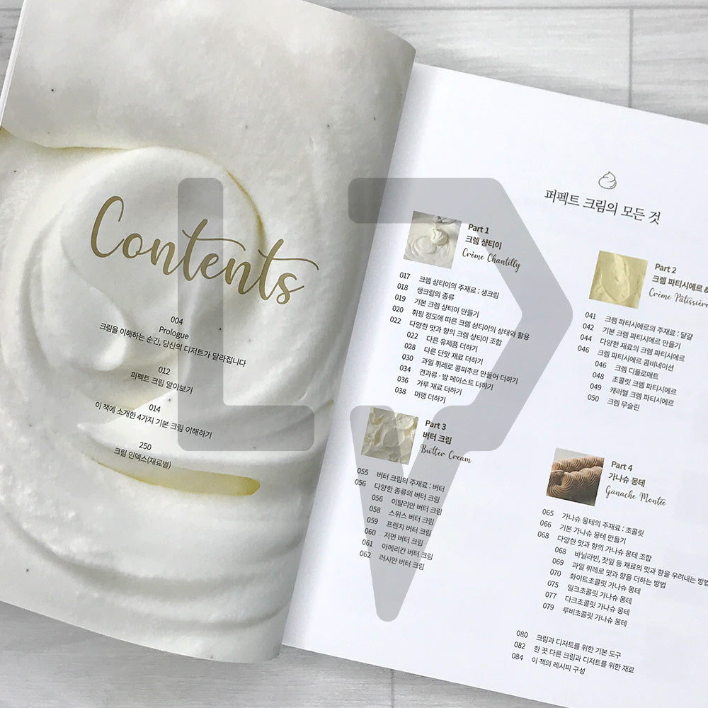 Perfect Cream & Dessert: 66 Cream Recipes, 20 Desserts, 84 Variations 퍼펙트 크림 & 디저트: 디저트를 빛나게 하는 완벽한 크림과 디저트 레시피