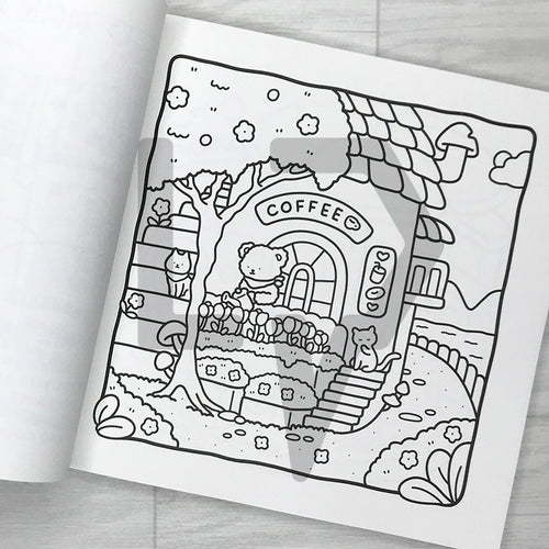 Coco Wyo Cozy Corner: Cute & Comfy Coloring Book 코코 와이오 코지 코너: 아늑한 공간