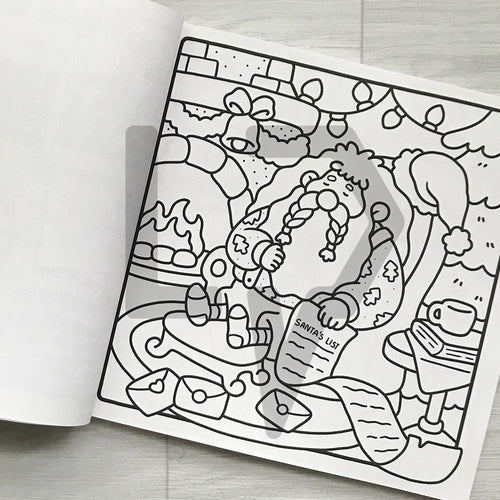 Coco Wyo Cozy Christmas Coloring Book 코지 크리스마스