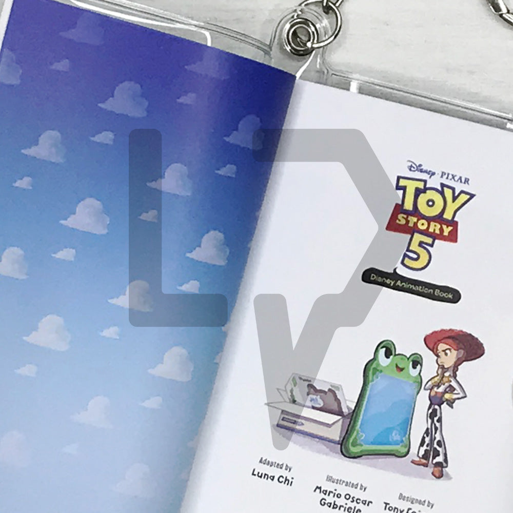 Toy Story 토이 스토리 5 Mini Mini Keychain Book - English Edition
