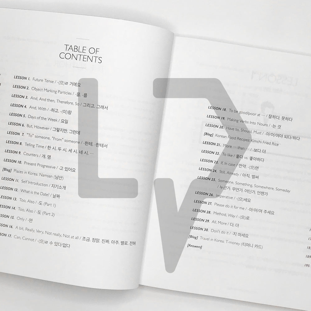 Talk To Me In Korean (TTMIK) Set Level 2 - Life Pattern Korea