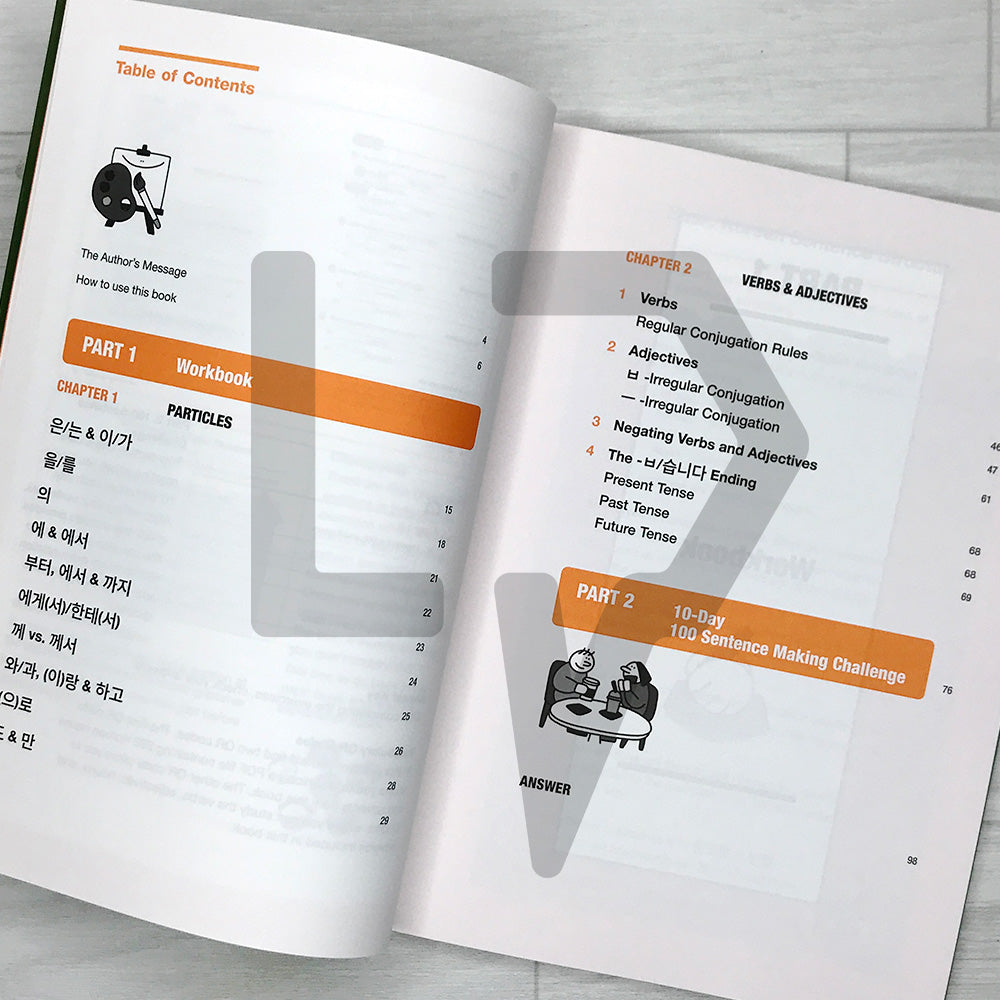 Korean Grammar Canvas: Workbook for Beginners Vol. 1