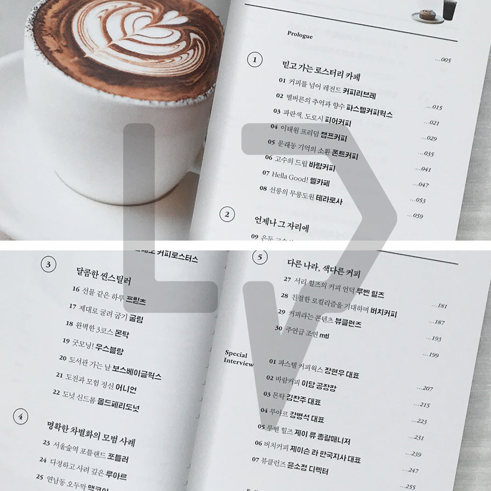 My Cafe Diary 나의 카페 다이어리 - Life Pattern Korea
