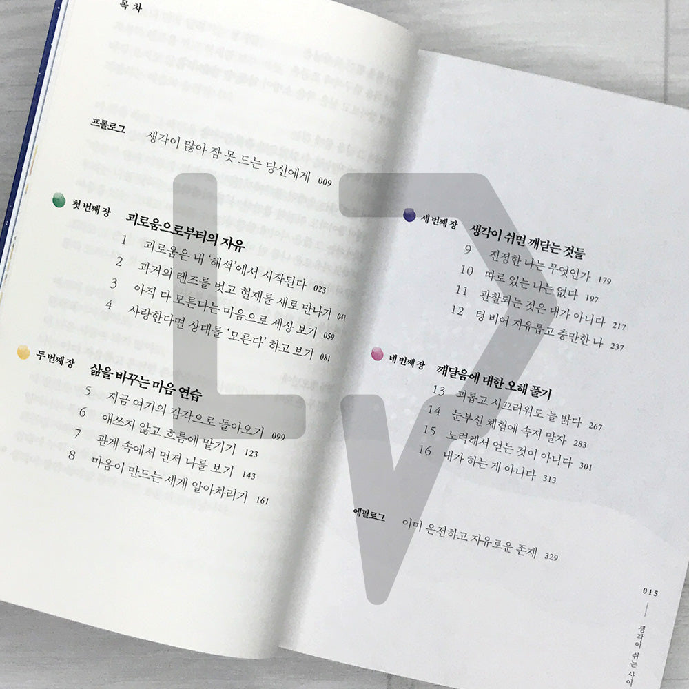 When Thoughts Rest 생각이 쉬는 사이: Discovering the Wholeness Already Within