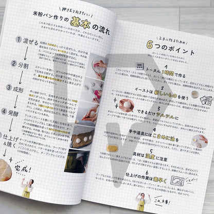 Roll It Round & Bake It Fluffy: Magical Rice-Flour Breads まるめてふっくら!魔法の米粉パン