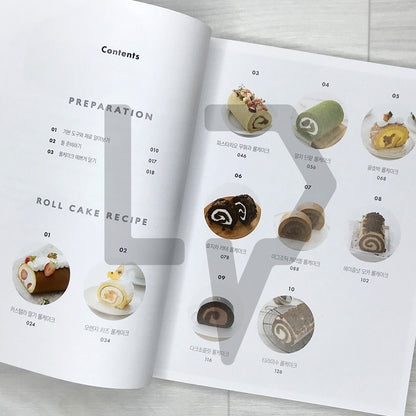 Shuraz Roll Cake and Short Cake Recipes 슈라즈 롤케이크 & 쇼트케이크 세트