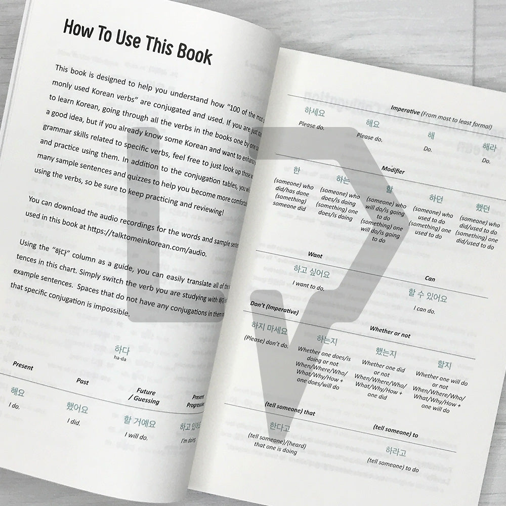 TTMIK The Korean Verbs Guide Vol. 1 & 2 한국어 학습자가 반드시 알아야 할 동사 가이드 2025 Revised Edition