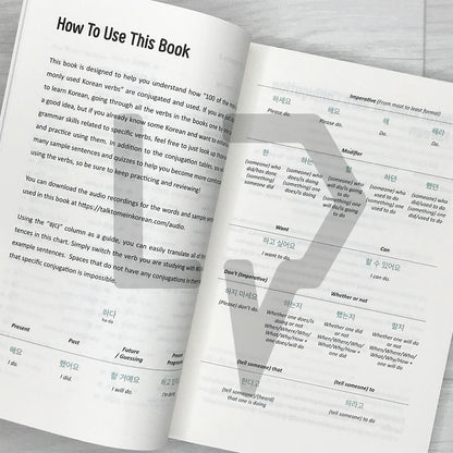 TTMIK The Korean Verbs Guide Vol. 1 & 2 한국어 학습자가 반드시 알아야 할 동사 가이드 2025 Revised Edition