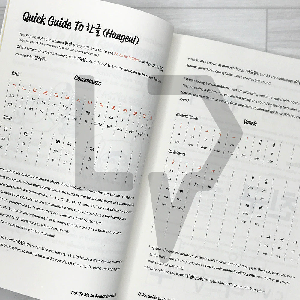 Talk To Me In Korean (TTMIK) Workbook Level 1 (2025 Revised) - Life Pattern Korea