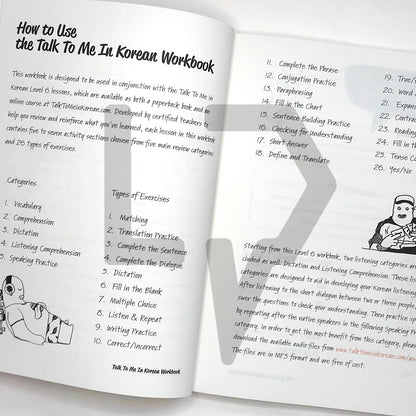 Talk To Me In Korean (TTMIK) Workbook Level 6 - Life Pattern Korea