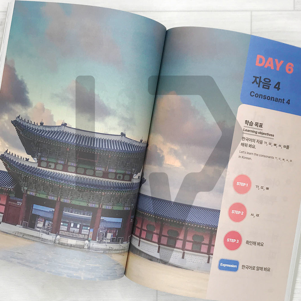 10 Minutes a day: Korean Phonics Introductory Book 처음 시작하는 한국어