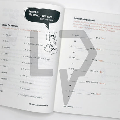 Talk To Me In Korean (TTMIK) Workbook Level 4 - Life Pattern Korea