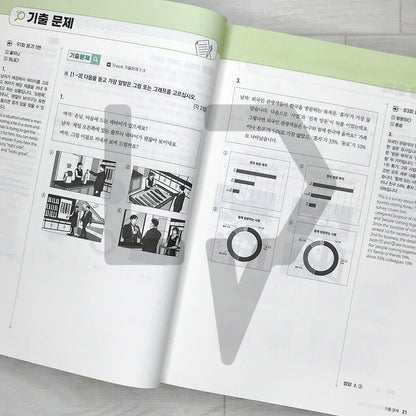 KoreanLanguageBank Sure Pass TOPIK 2 Comprehensive Guide 한국어뱅크 일단합격 한국어능력시험 토픽 2 종합서