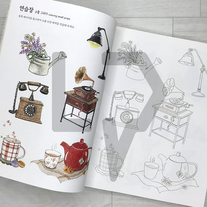 Longed-for Season: Repainting Our Stories Coloring Book 그리운 계절: 다시 그리는 우리들의 이야기 컬러링북