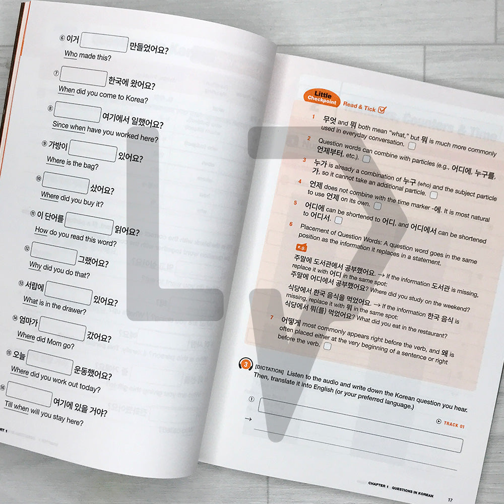 Korean Grammar Canvas: Workbook for Beginners Vol. 2