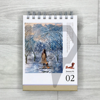 365 Letters from the Forest: Aeppol’s Four-Season Perpetual Calendar 숲에서 온 365장의 편지: 애뽈의 사계절 일일달력