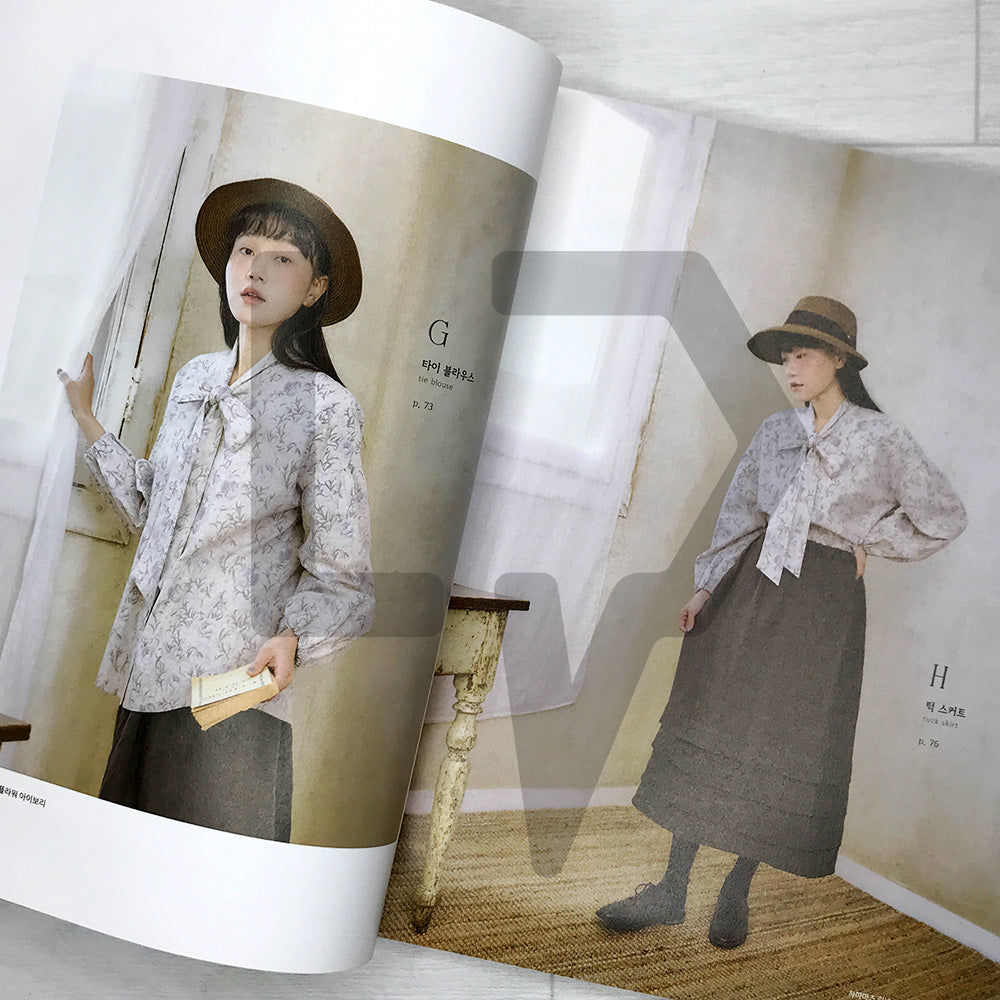 Sewing with Linen That Reflects Me (Handmade Lady's Closet) Sewing Harue Vol. 35 나를 담은 리넨 바느질 Sewing Harue Vol. 35