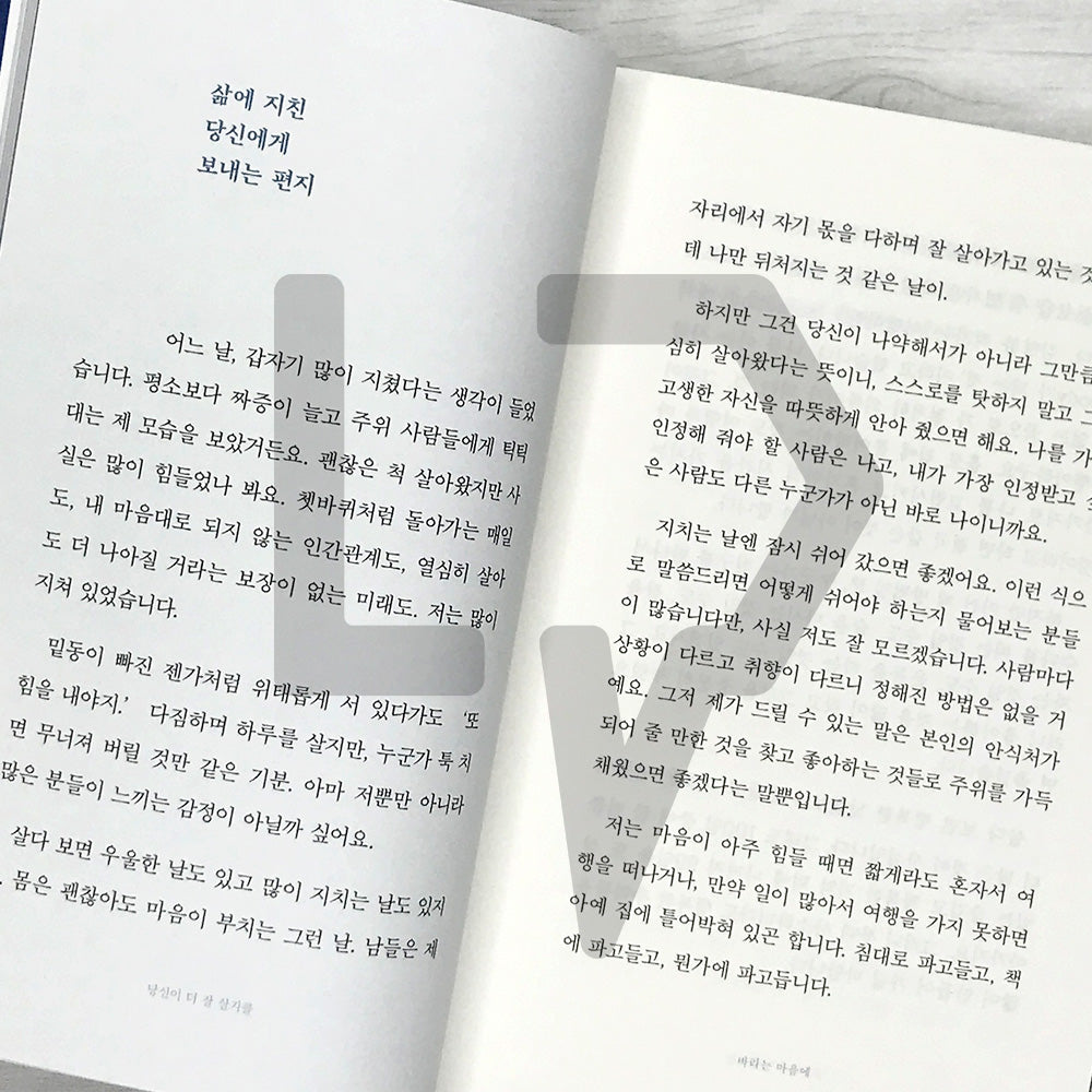 Because I Truly Hope You Do Well 당신이 정말로 잘됐으면 하는 마음에