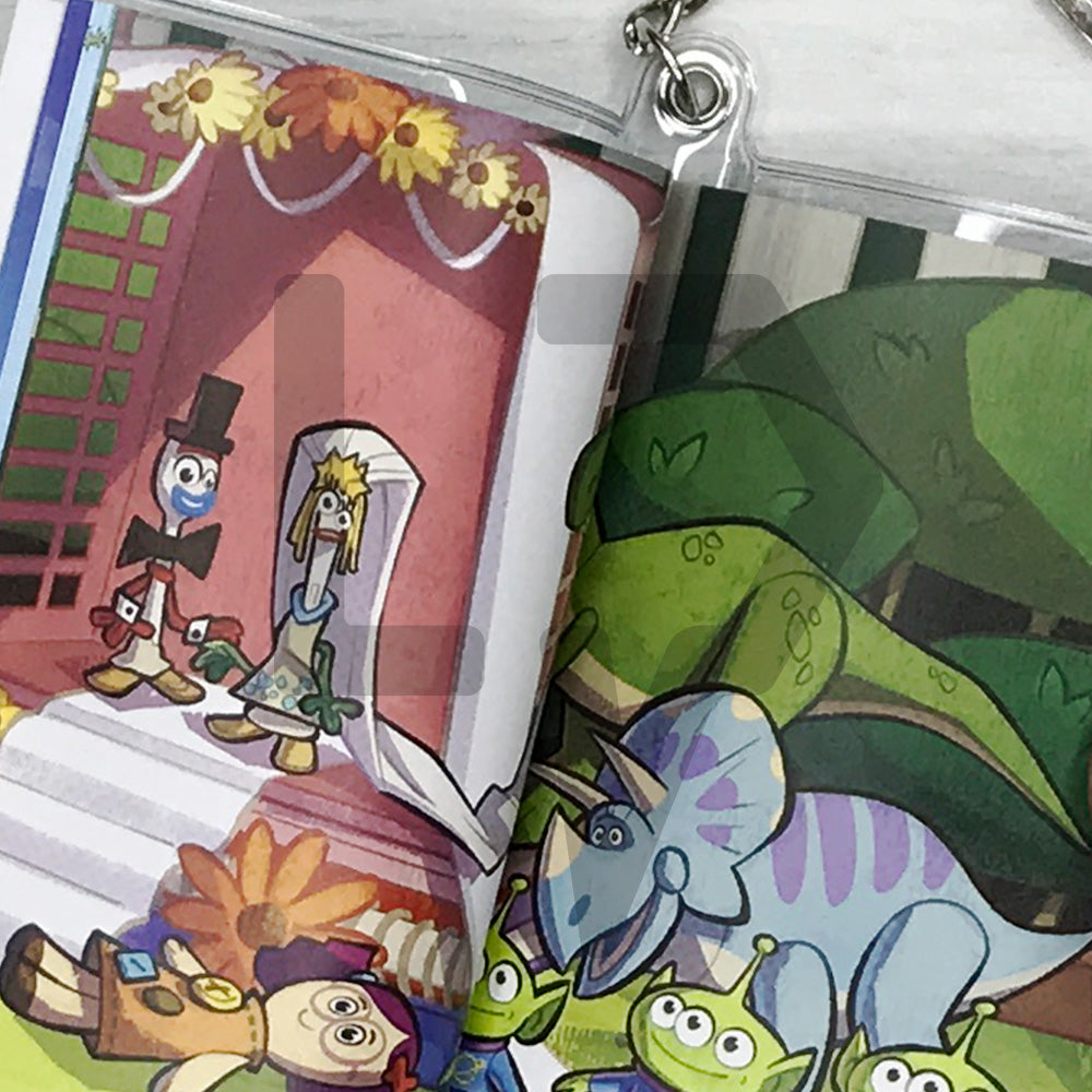 Toy Story 토이 스토리 5 Mini Mini Keychain Book - English Edition