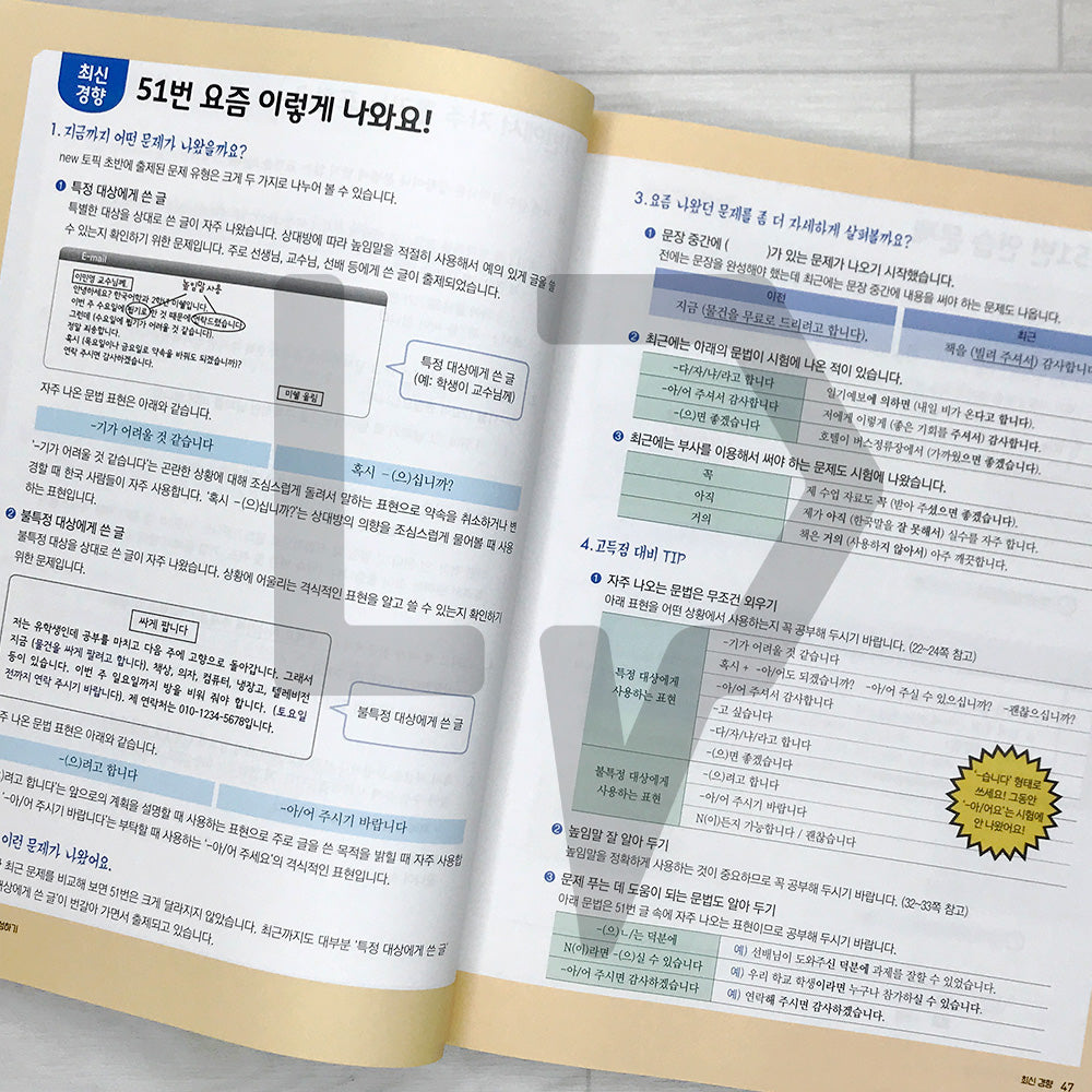 HOT TOPIK 2 Writing 한국어능력시험 핫토픽 2 쓰기