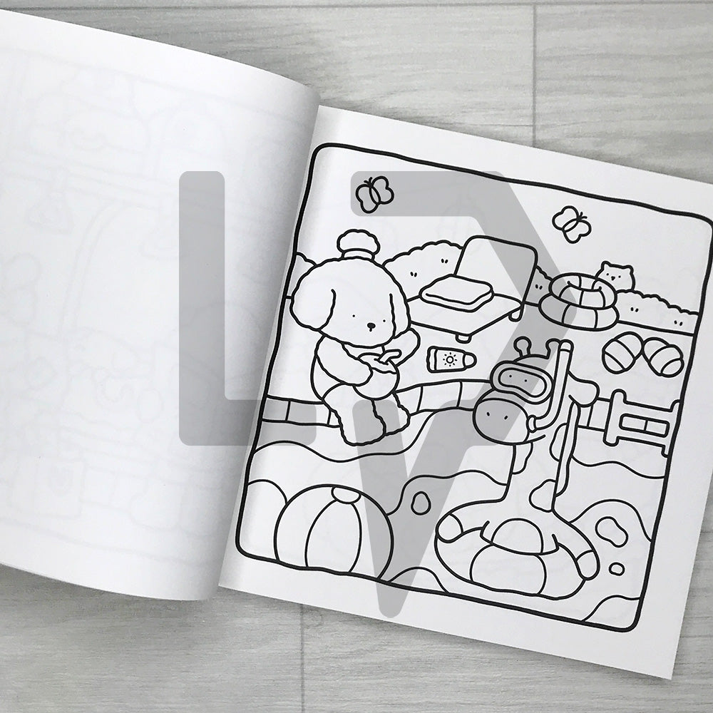 Coco Wyo Cozy Days 코코 와이오 코지 데이즈: Cute & Comfy Colouring Book