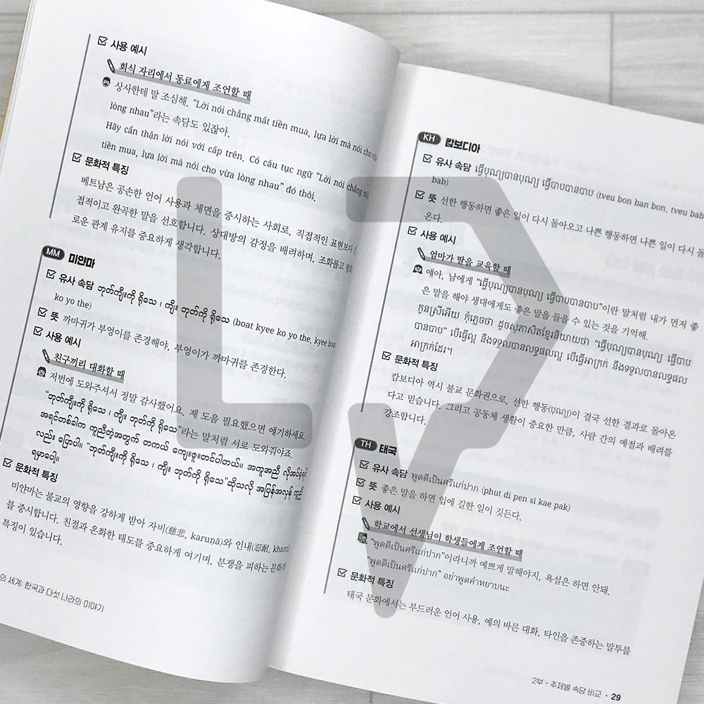 The World of Proverbs: Stories from Korea and Five Other Countries 속담의 세계: 한국과 다섯 나라의 이야기