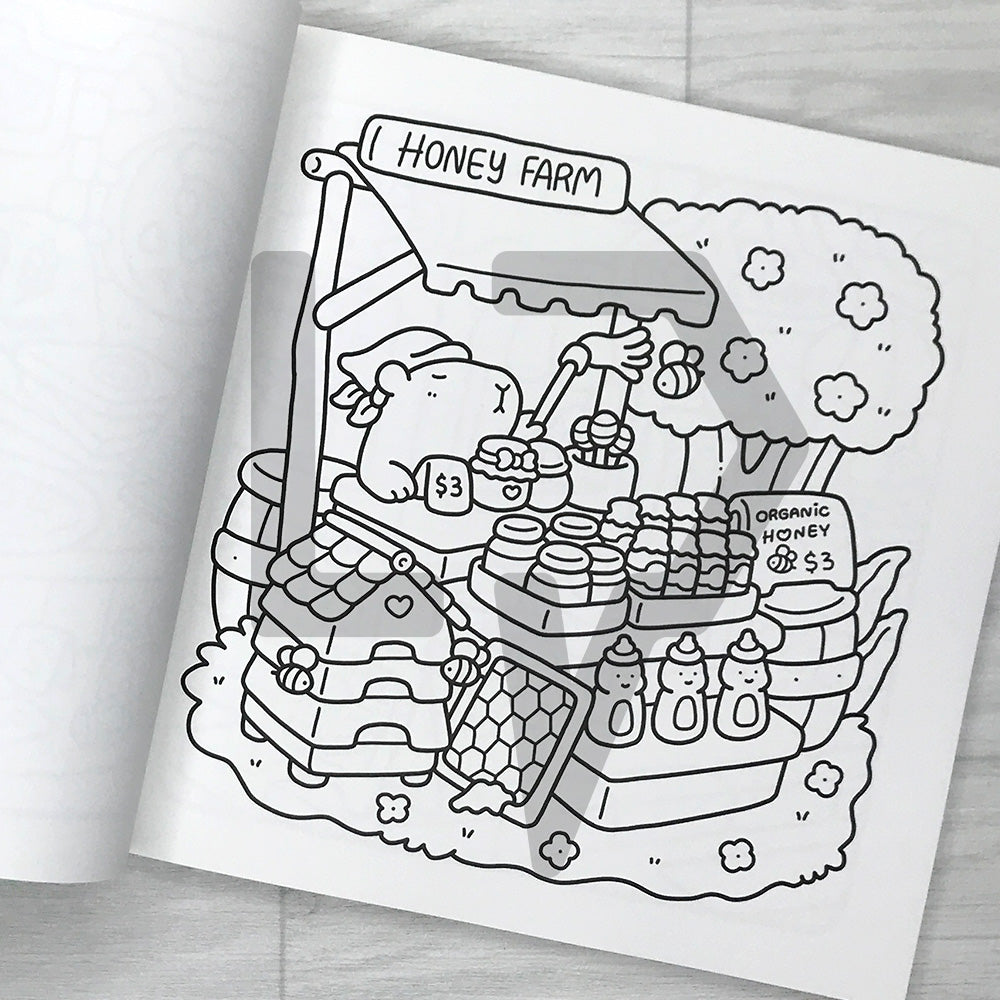 Coco Wyo Cozy Corner: Cute & Comfy Coloring Book 코코 와이오 코지 코너: 아늑한 공간