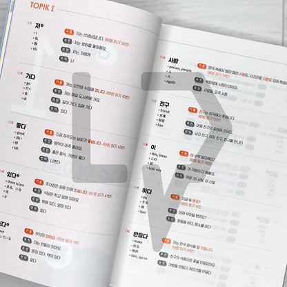 Fast Pass TOPIK 1 Vocabulary from Actual Tests Fast Pass 한국어능력시험 토픽 1 기출 어휘