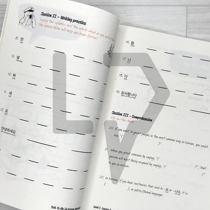 Talk To Me In Korean (TTMIK) Workbook Level 1 (2025 Revised) - Life Pattern Korea