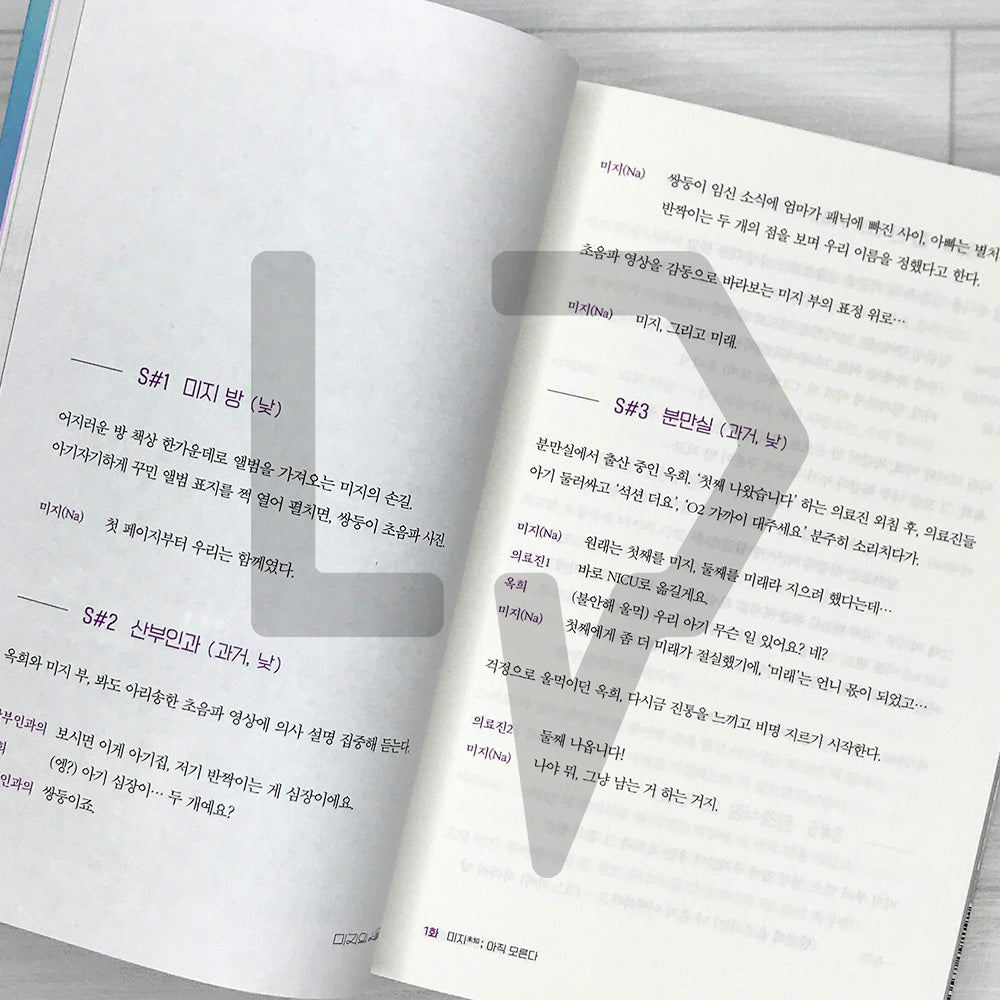 Our Unwritten Seoul Script Book 미지의 서울 대본집