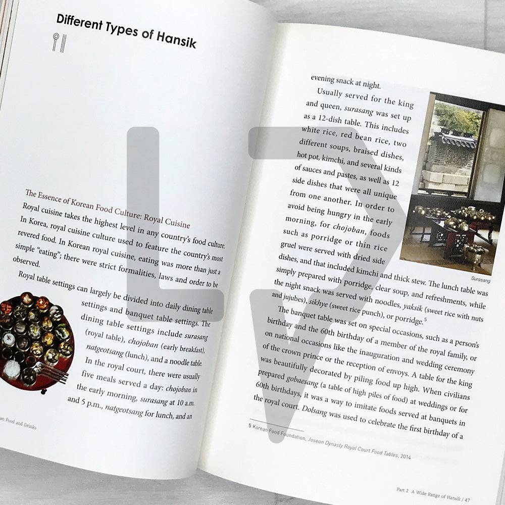 HANSIK, Korean Food and Drinks: Stories and Traditions